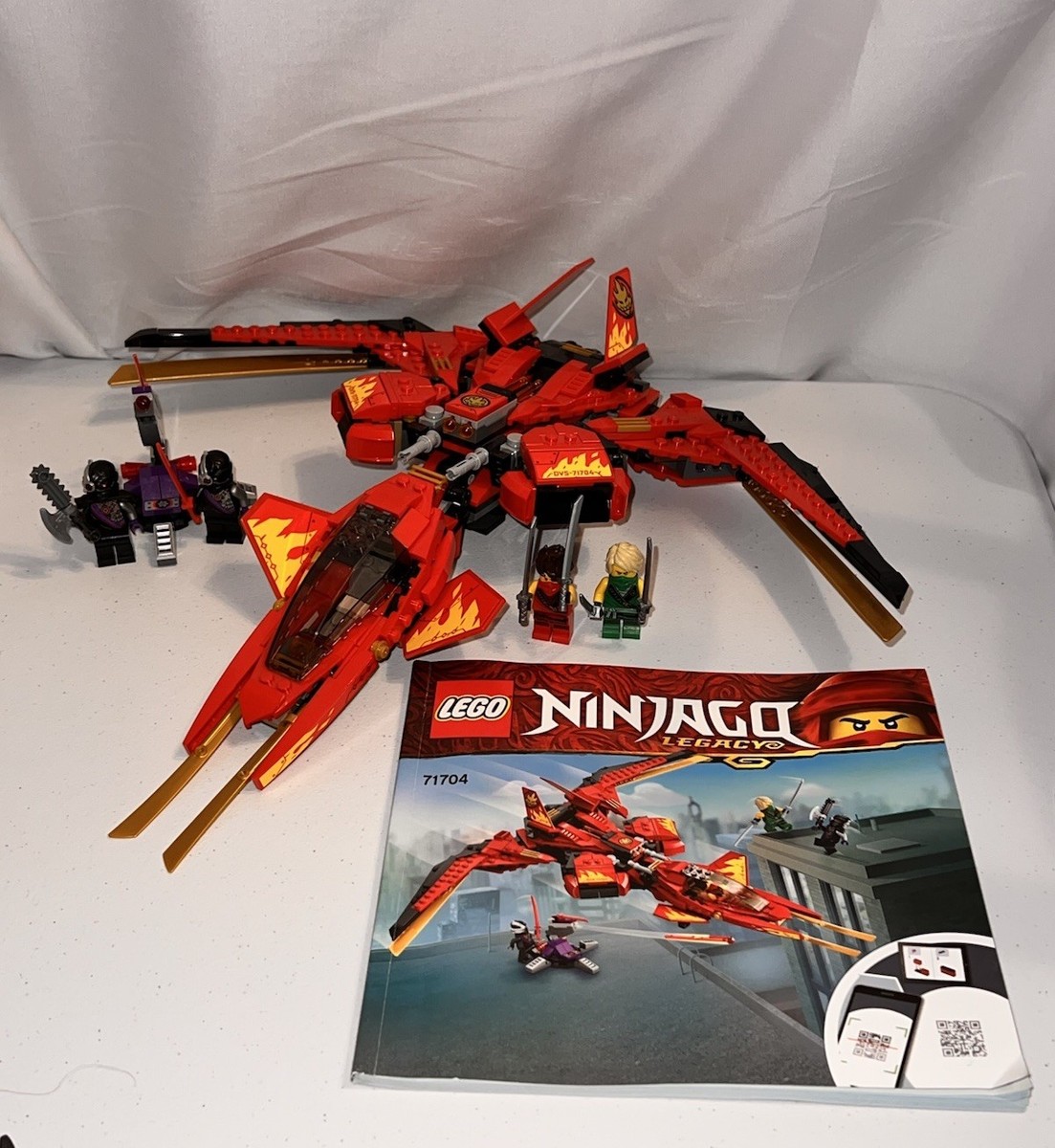 LEGO 71704 Kai Fighter Ninjago Legacy Jet | eBay