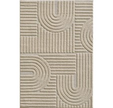 Weicher Boho Hochflor Teppich Friese für Wohnzimmer  Gemütlicher Stil