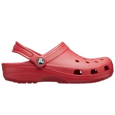 Crocs Unisex Water-friendly Classic Clog, Lightweight, Varsity Red, Size M4W6