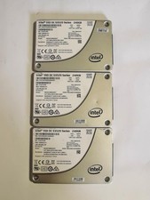 Lot of 3 Intel SSD DC S3520 Series 240GB 2.5" 6Gb/s SATA SSDSC2BB240G7