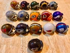 2015 NFL Mini Football Helmet Lot 16 Gumball Vending Machine Helmets
