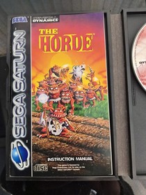 The Horde Sega Saturn PAL, Complete With Original Box And Manual