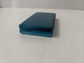 Nintendo 3DS Aqua Blue Handheld Handheld Console System CTR-001 Tested