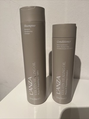 Lanza Keratin Healing Oil Shampoo 10.1 fl oz & Conditioner 8.5 fl oz (Phyto-IV)