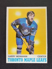 1970-71 Topps #112 Garry Monahan Toronto Maple Leafs EX-EXMT    ^GT Cards^