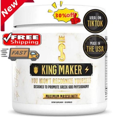 13-in-1 Anabolic Supplement King Maker 120 Caps for Men Maximum Masculinity