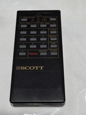 Telecomando originale vintage SCOTT 100-6017 per lettore CD DA980 testato