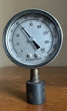 Ashcroft Duralife 0-160 Welded AISI 316 Tube PSI Stainless Steel Pressure Gauge