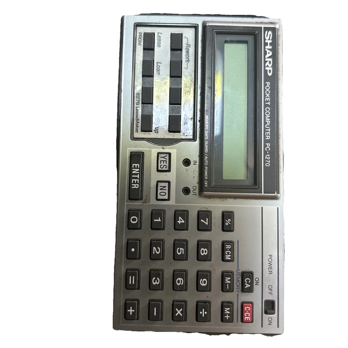 Sharp Pocket Computer PC-G850VS Vintage Handheld Computer - Lease