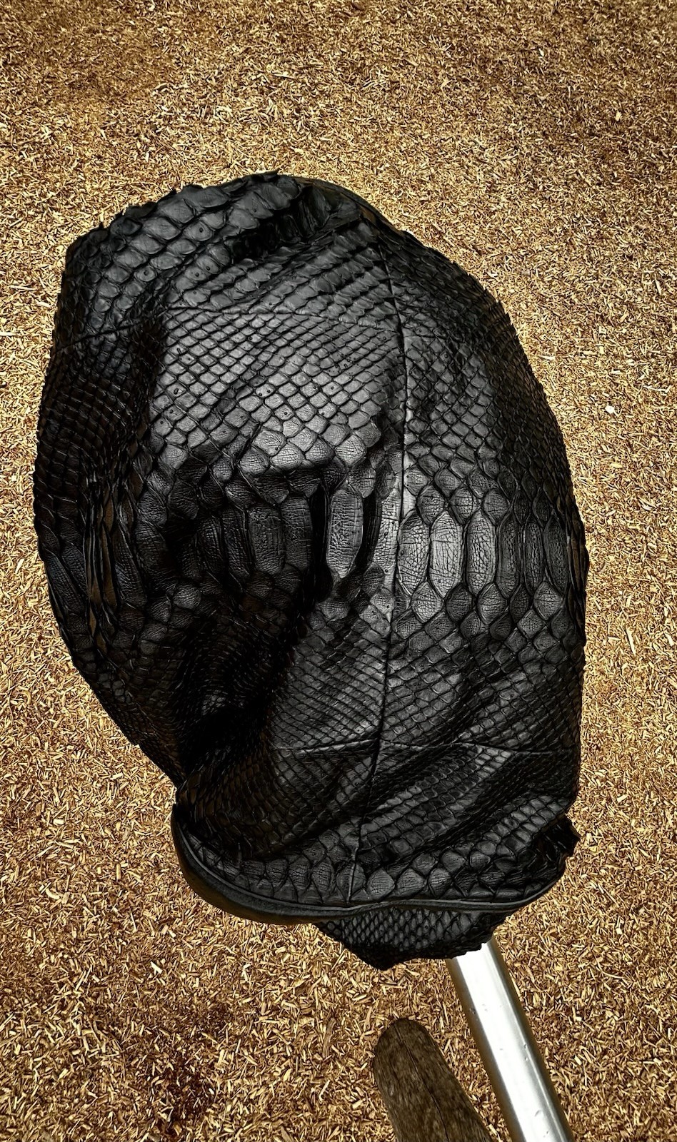GUCCI x TOM FORD Black Python Snakeskin Shoulder … - image 9
