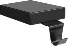 Black Christmas Stocking Holder, Metal Mantel Stocking Hanger for Mantel Shelf S