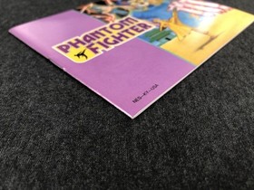 Phantom Fighter - Nintendo NES - Manual ONLY - Good - SAFE SHIP!