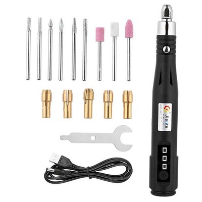 Rotary Electric Mini Drill Grinder Schleifset Polieren Carving DIY Tool