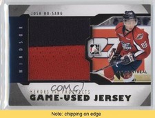 2012-13 ITG Heroes and Prospects Game-Used 1/1 Josh Ho-Sang #M-19 READ 2a8