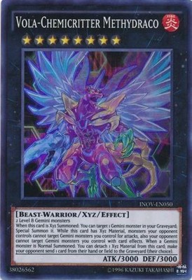 Vola-Chemicritter Methydraco - INOV-EN050 - Super Rare - Unlimited Edition Near 