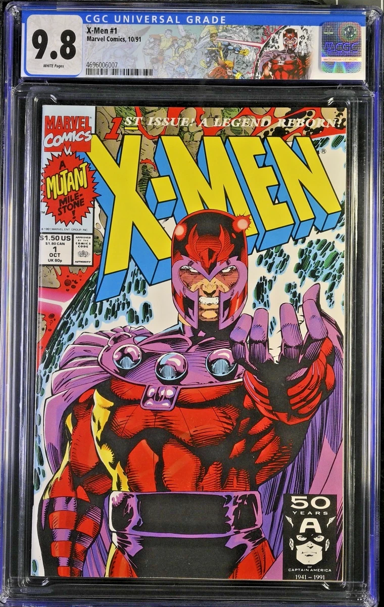 X-Men Certified Guaranty Company (CGC) 9.8 Near Mint/Mint Comics