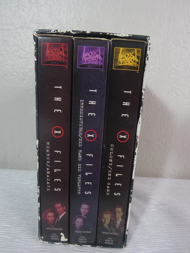Vtg. Halloween Horror VHS Paranormal Movie Bundle Of 6, X Files, Dracula, More! - Image 3 of 4
