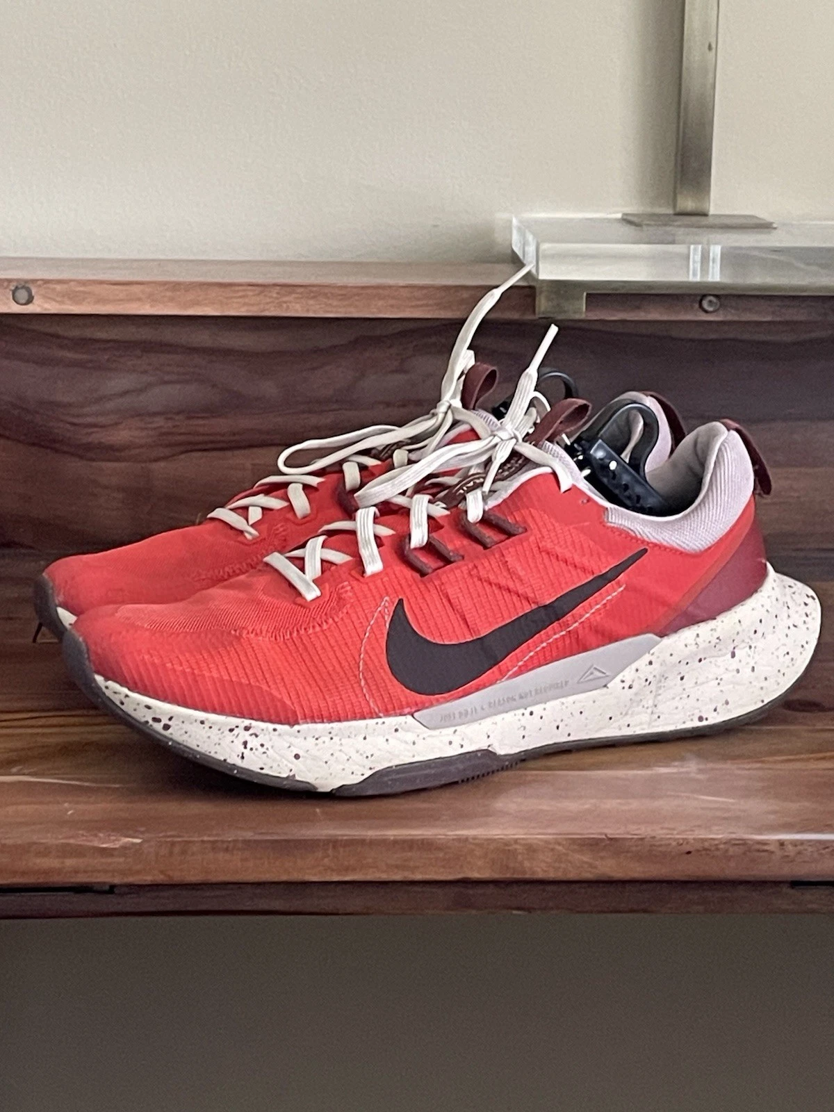 Nike Juniper Trail 2 Trail Run Jog Walk "Picante Red Earth” Men Size 12 Shoe