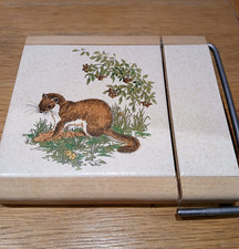 Wood Wot Knots, Otter Cheese Board, Ceramic Tile, Wood Edging, Wire Cutter, 