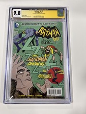 Batman ‘66 5 CGC 9.8 JSA Signed Jeff Parker 2014 D.C. Comics