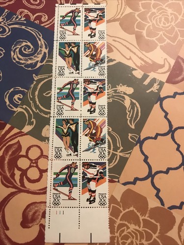 10 Stamps Scott # 2067-2070 -  USPS - Winter Olympics - free shipping - Original - Picture 1 of 2