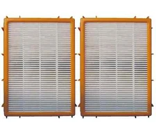 (2) Eureka HF2 Hepa Pleated Filter HF-2 Eureka Upright Ultra Smart, Boss, Ome...