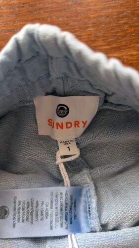 NEW SUNDRY Biker Shorts Size 1 (Small) Light Blue - Anthropologie - Picture 3 of 5