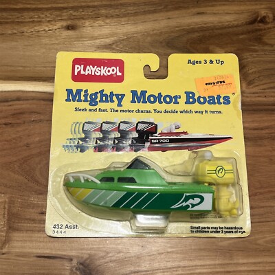Playskool Mighty Motor Boats Speed Boat SR-700 Cruiser - New / Sealed