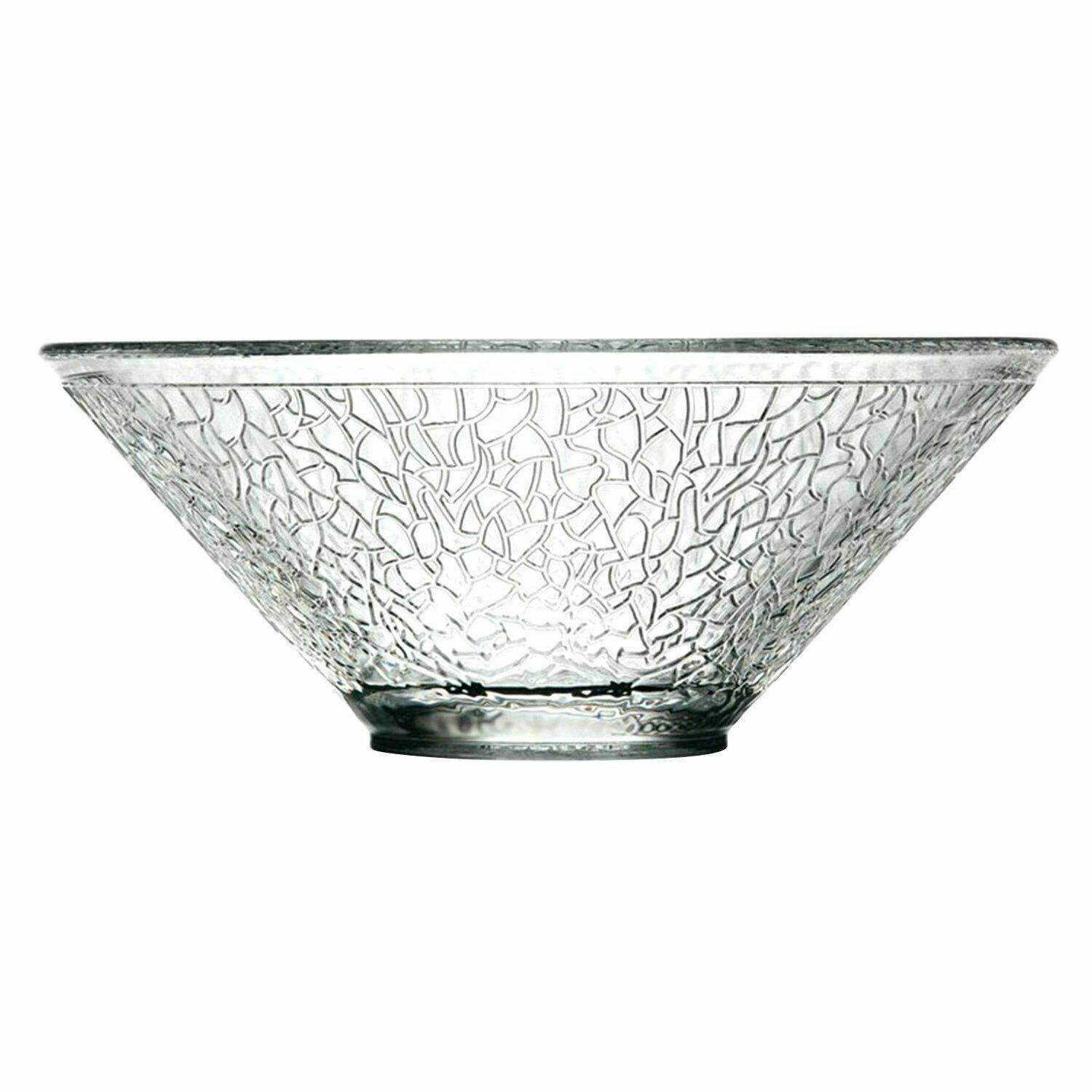 LA ROCHERE CRACKLE SALAD BOWL - CLEAR - 636201