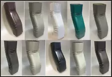 Downspout Leader Gutter OFFSET 3x4 Aluminum [Offset = 3"/A-Style] 10 Colors