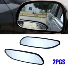 2PC Blind Spot Mirror Auto 360° Wide Angle Convex Rear Side View Car Accessories