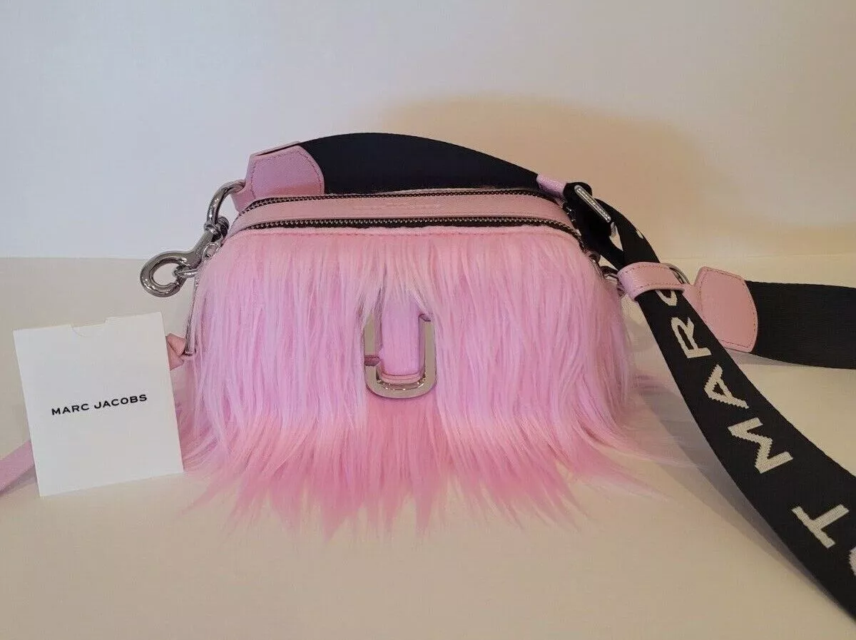 SNAPSHOT BAG WITH FAUX FUR STRAP - MARC JACOBS for WOMEN