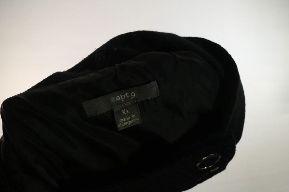 Womens Apt9 Black Jacket Size XL EUC - Image 3 of 4