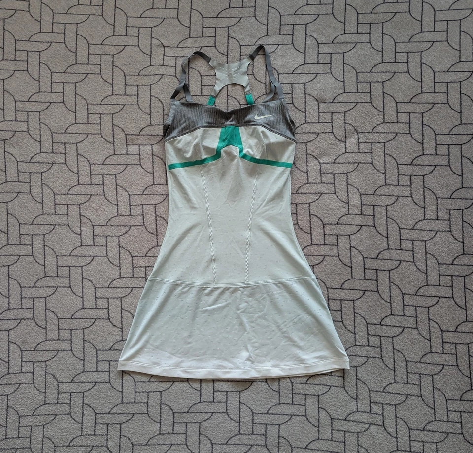 ● RARO SHARAPOVA INDIAN WELLS 2013 TENIS VESTIDO FALDA CAMISA NIKE MUJER XS ● Foto 2 de 4