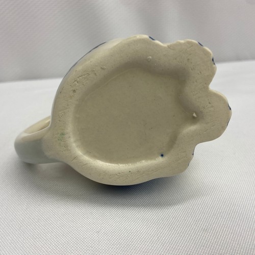 Vintage Cat Creamer Pitcher Blue Delft Holland Style 4 1/2" Great Condition - Picture 7 of 8