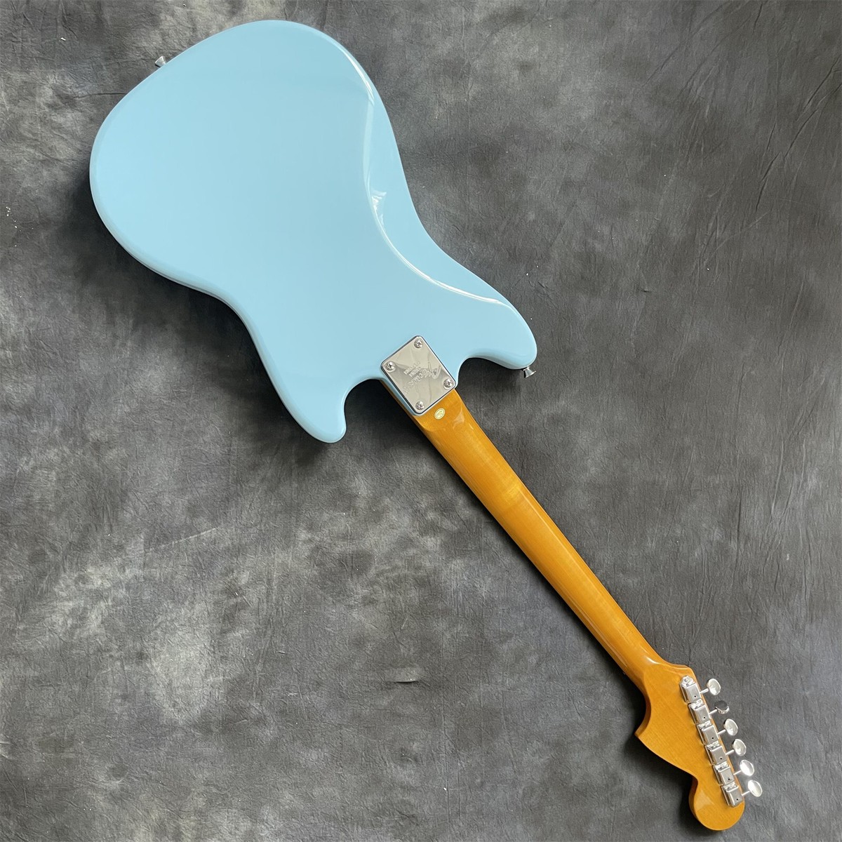 Light Blue Mustang Electric Guitar Solid Body Left-handed