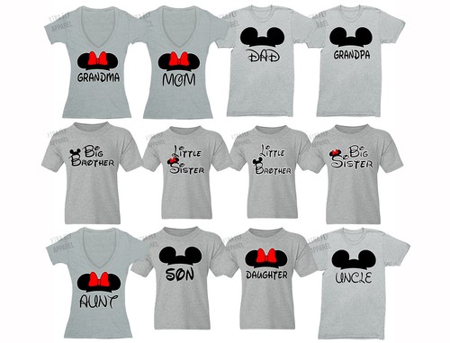 Family Vacation T shirts matching Mom 