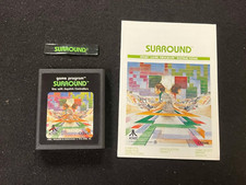ATARI SURROUND GAME  INSTRUCTIONS MANUAL CX2641 1978