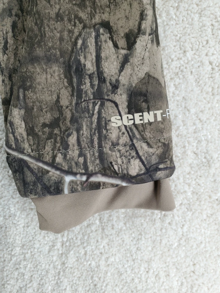 Mossy Oak Men's Size 34/36 Long Sleeve Camouflage Tech shell Jacket NWT - Image 3 of 4