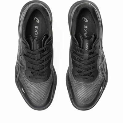 ASICS GEL-RIDEWALK 2 Walking Shoes 1293A040-001 2E Black/Dark Gray