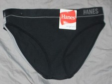 Hanes Bikini Underwear 3-Pack Originals Women Seamless Rib Comfort Waist sz 2XL