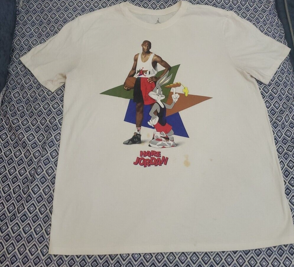 その他 T-SHIRT / Michael Jordan Michael Jordan Hare Jordan Bugs Bunny NIKE White Basketball