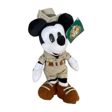 Walt Disney World 1999 Disneyana Convention Safari Mickey Mouse Bean Bag Plush