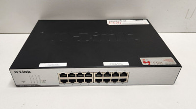 GUARANTEED! D-LINK 16-PORT ETHERNET SWITCH DGS-1100-16