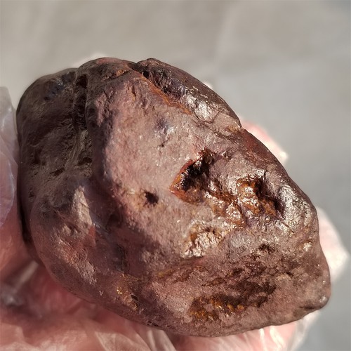 459g natürlicher Eisenmeteorit Präparat aus China V270 - Bild 6 von 11