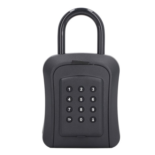 Key Lock Box Six Digit Password Wall Mounted Combination Keyboard Storage Bo GF0 - Picture 2 of 31