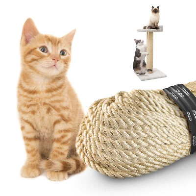 Sisalseil für Kratzbäume Sisal Seil NATUR 6-10mm