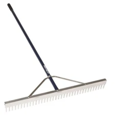 Midwest Rake 10048 Professional Landscape Rake - 48" Head, 66" Handle