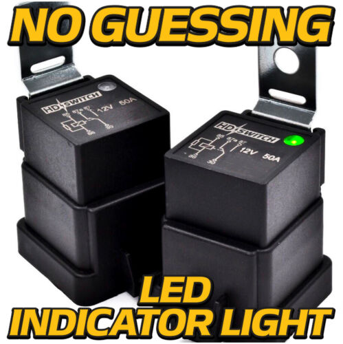12 V 50a wasserdichtes Relais passt John Deere AM123716 - mit LED & dielektrischem Fett - Bild 2 von 6