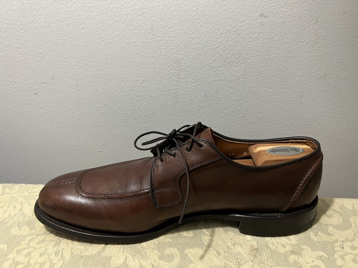 Allen Edmonds Hancock Brown Split-Toe Derby Oxfords Dress  display picture 2